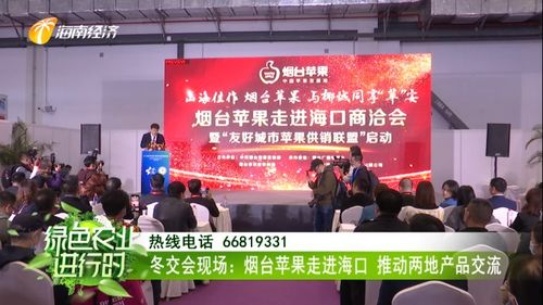 煙臺蘋果香飄?？?冬交盛會架起南北交流新橋梁